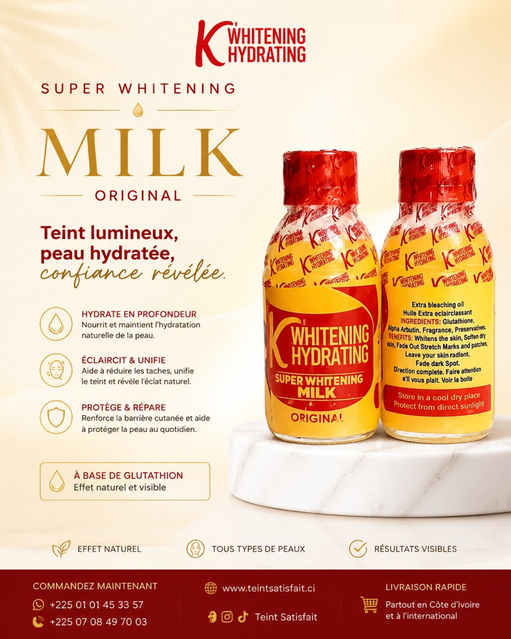 K WHITENING HYDRATATING