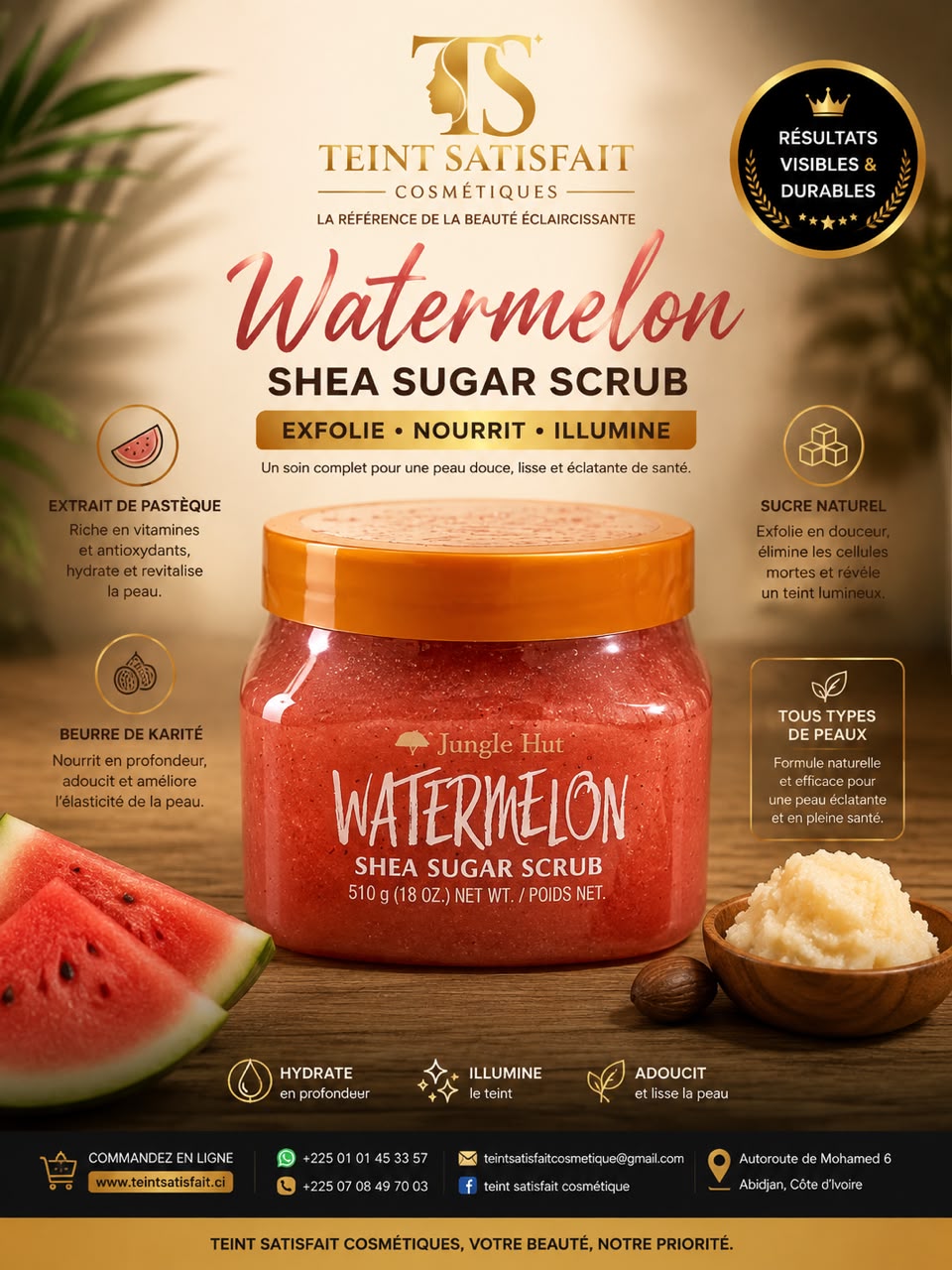 WATERMELON SHEA SUGAR GOMMAGE