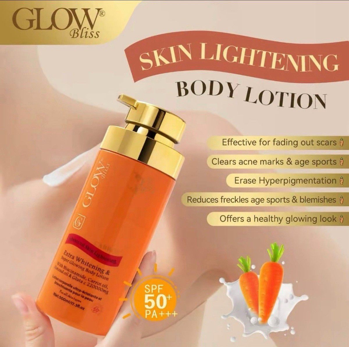 GLOW BLISS LAIT CARROT