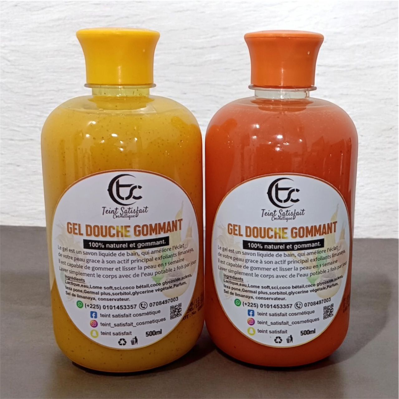 GEL DE DOUCHE GOMMANT