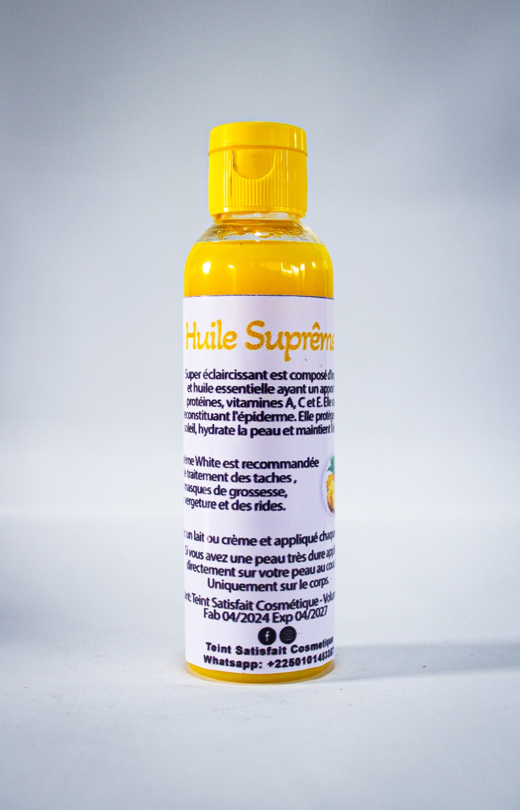 HUILE SUPREME WHITE 